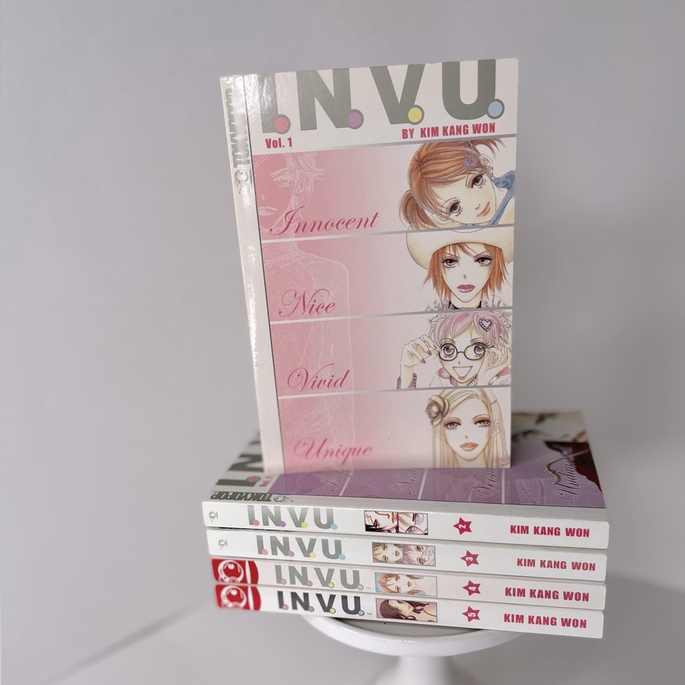 I.N.V.U by Kim Kang-Won Volumes 1 to 5 Manga Graphic Novel Book